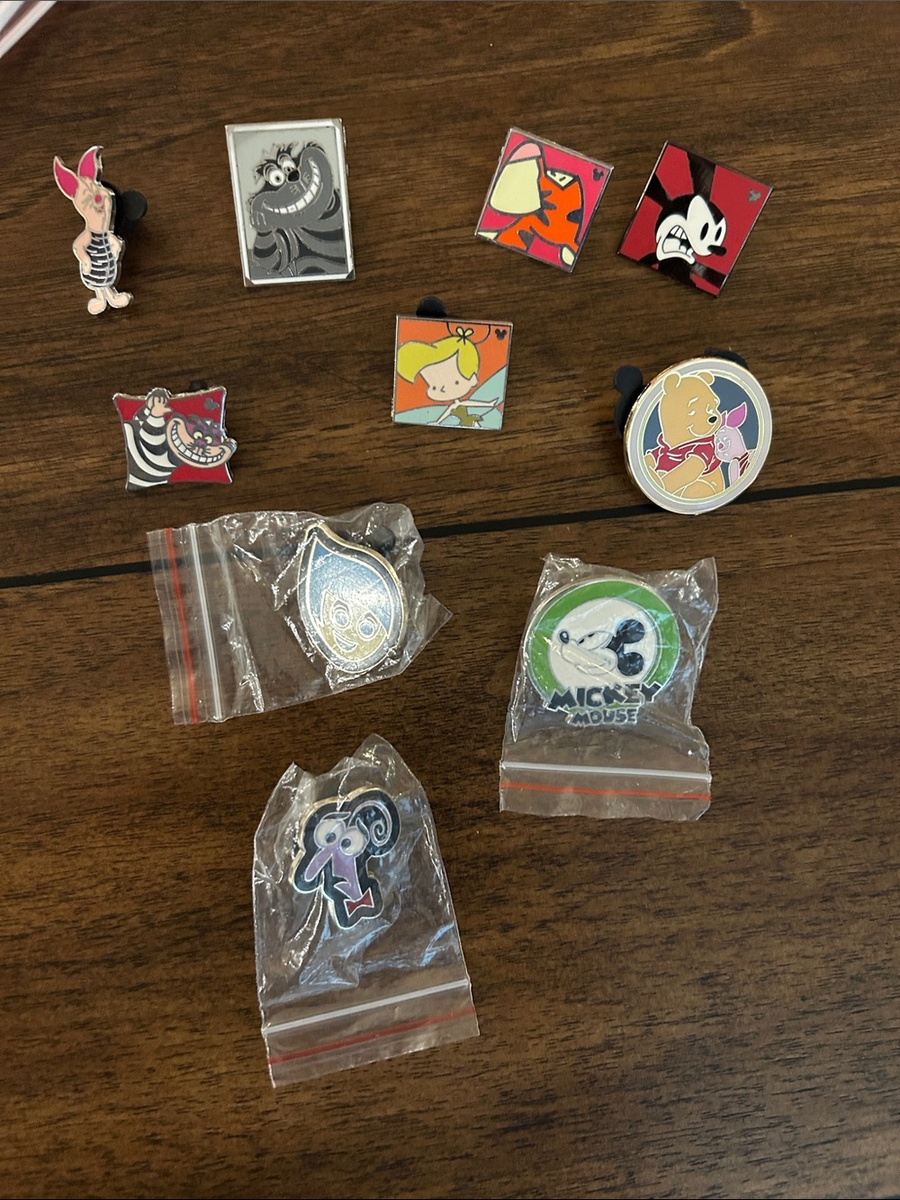 Disney Enamel Pin Lot - Assorted Character Pins